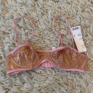 Shimmering Pink Urban Outfitters Women's Bra